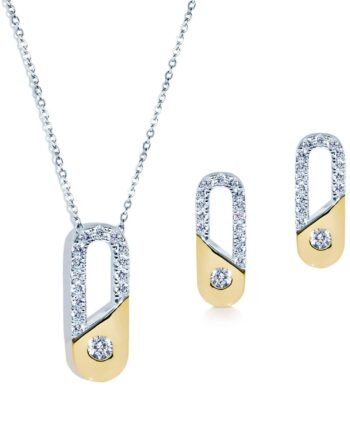 Abelstedt   Smykkesæt Forgyldt