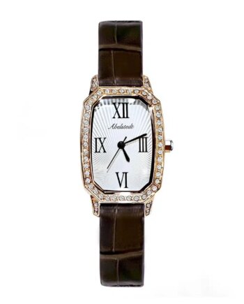 Abelstedt Emerald Ur   Brun Og Guld