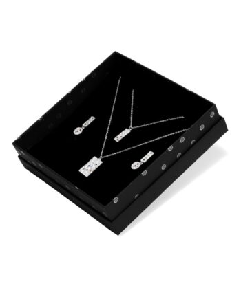 Amber Rainbow Sølv Gaveæske