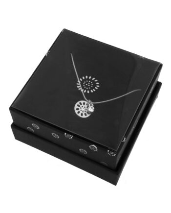 Daisy Sølv Halskæde Med   Vedhæng