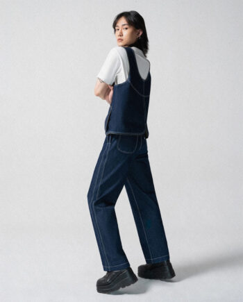 Double Sideseam Denim Pants Female Small