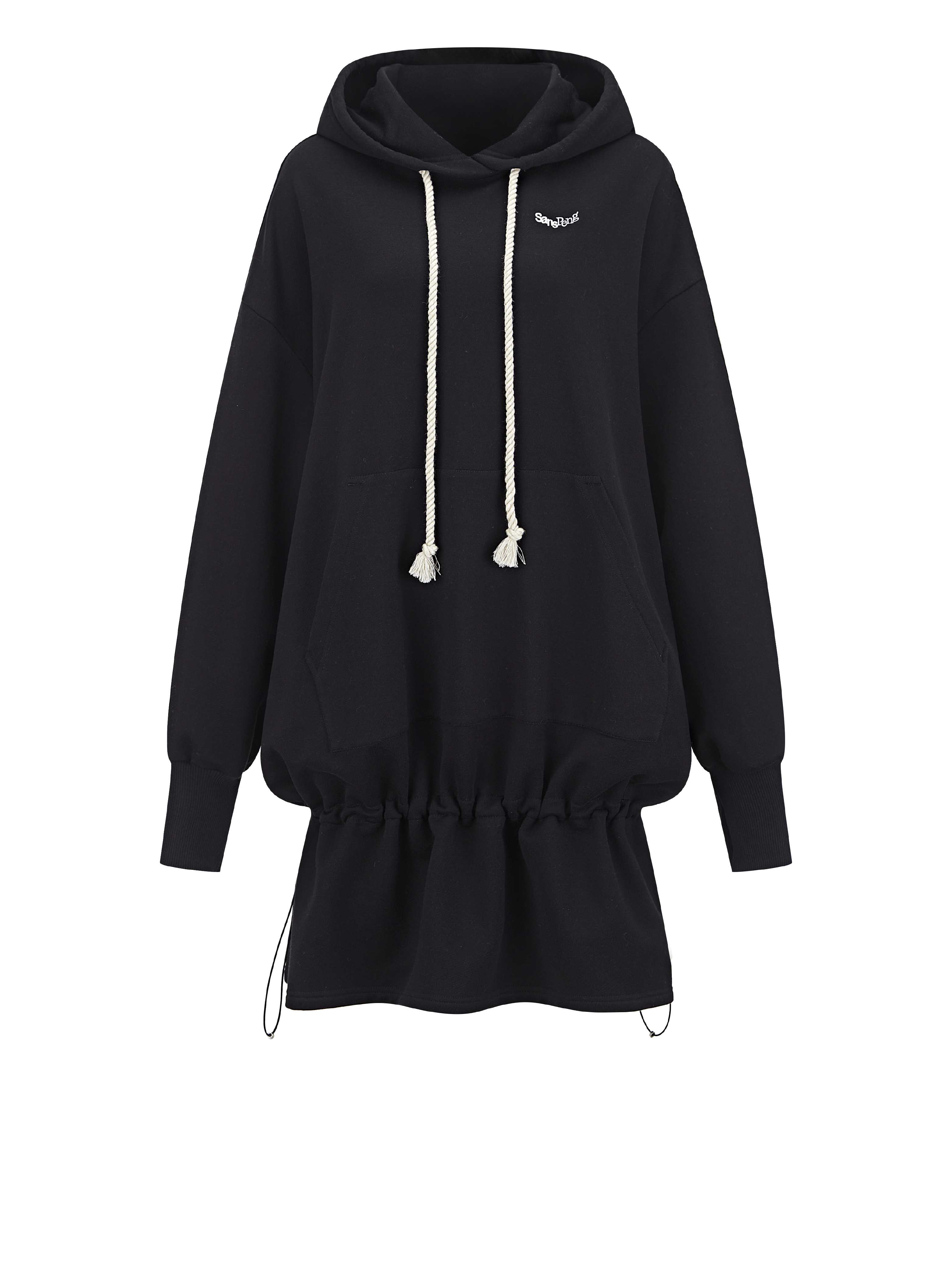 Hoodie Dress Black