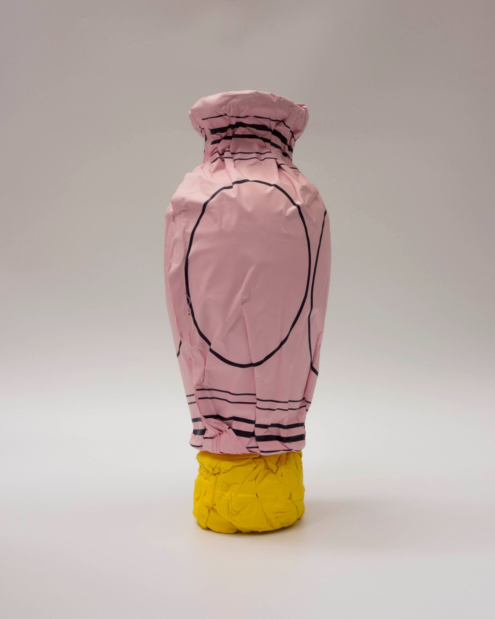 Pink Paper Vase