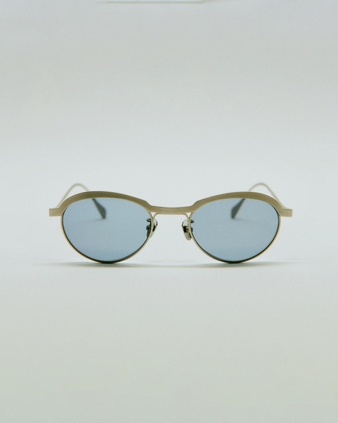 Theodor Sunglasses Silver Ocean Blue