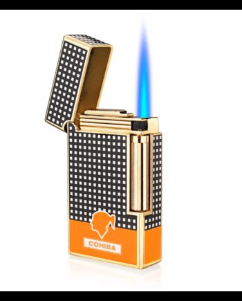 Derui Cigar-og Cigaret Jet Flint Kvalitets Lighter Og Stormlighter Med Cigar Punch