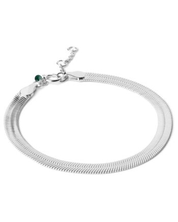 Enamel Armbånd Carla Silver