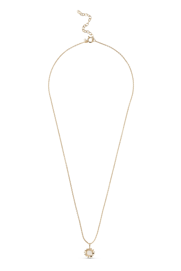 Enamel Halskæde Necklace Sunshine Daisy