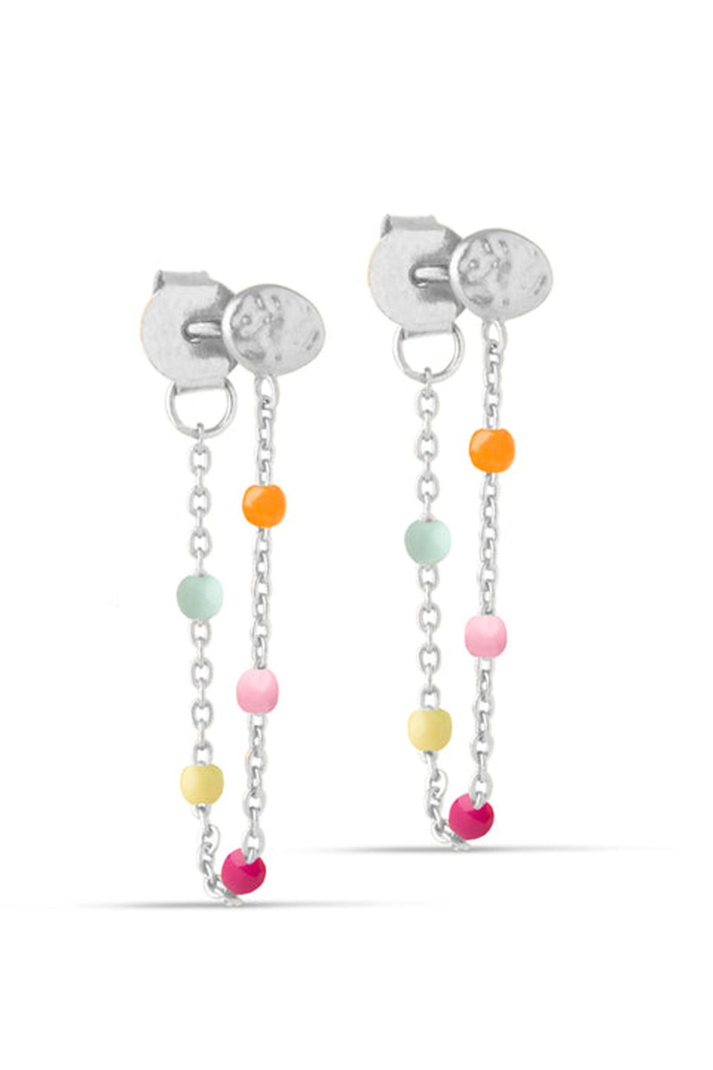Enamel øreringe Lola Earring Rainbow