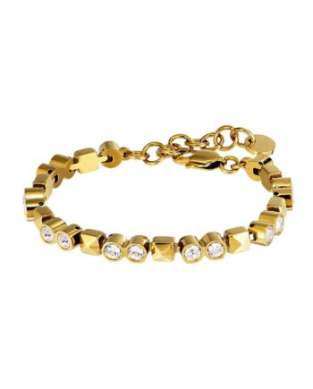 Dyrberg Kern Rockstud Armbånd  Farve: Guld  Onesize  Dame