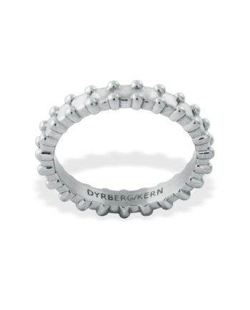 Dyrberg Kern Spacer   Ring  Farve: Sølv  Størrelse:   51  Dame