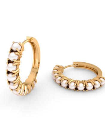 Carluke øreringe Forgyldt