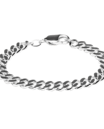 Ix Chunky Curb Bracelet Silver