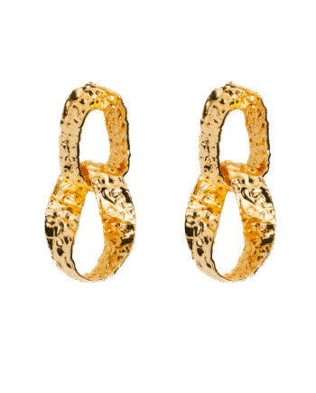 Ix Crunchy Double Hoops