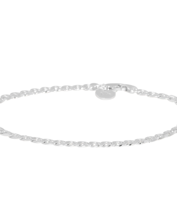 Ix Curb Marina Bracelet Silver