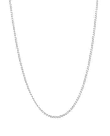 Ix Curb Medi Chain Silver
