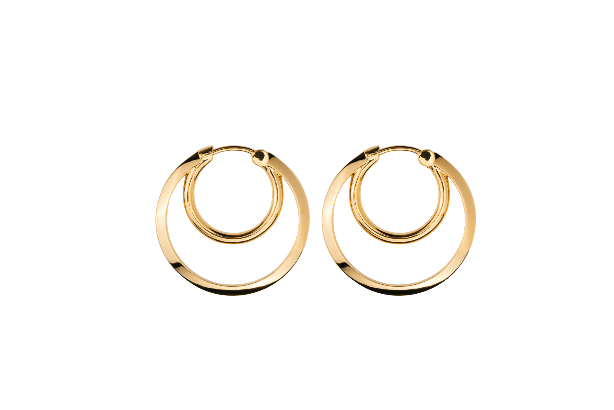 Ix Double Hoops