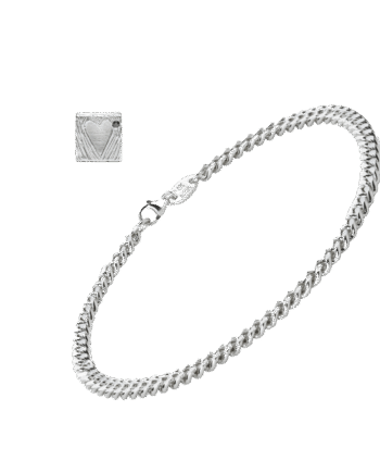 Ix Heart In   Box Bracelet Silver Smykkesæt