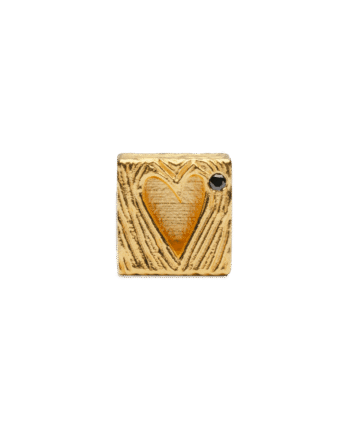 Ix Heart In   Box Charm