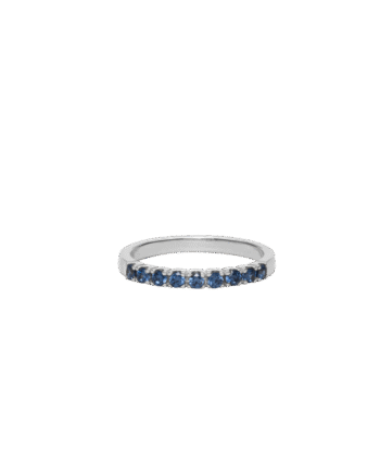 Ix Princess Ring Blue Silver