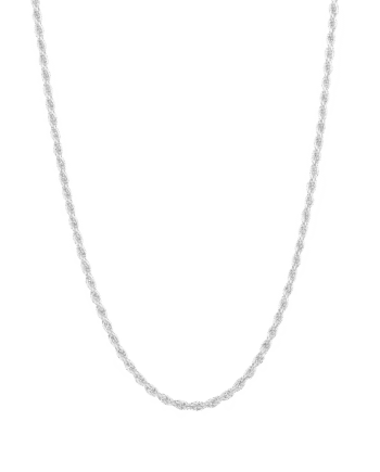 Ix Rope Chain Silver