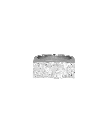Ix Rustic Ring Silver