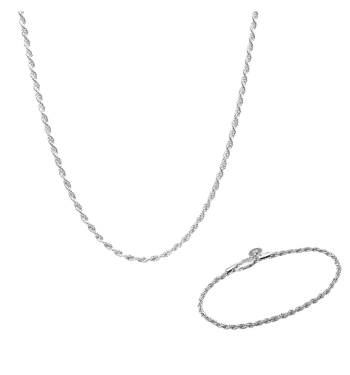 Ix Sam Silver Smykkesæt