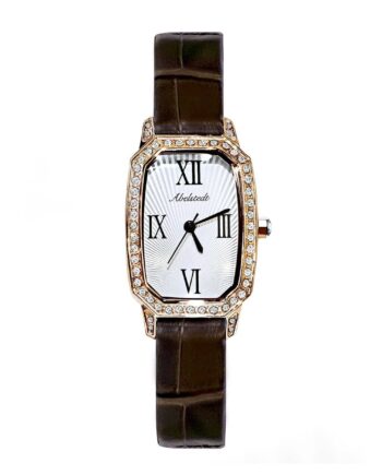 Abelstedt Emerald Ur   Brun Og Guld