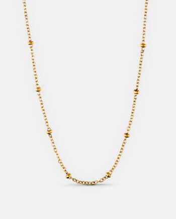 Dots Halskæde 18k Guldbelagt