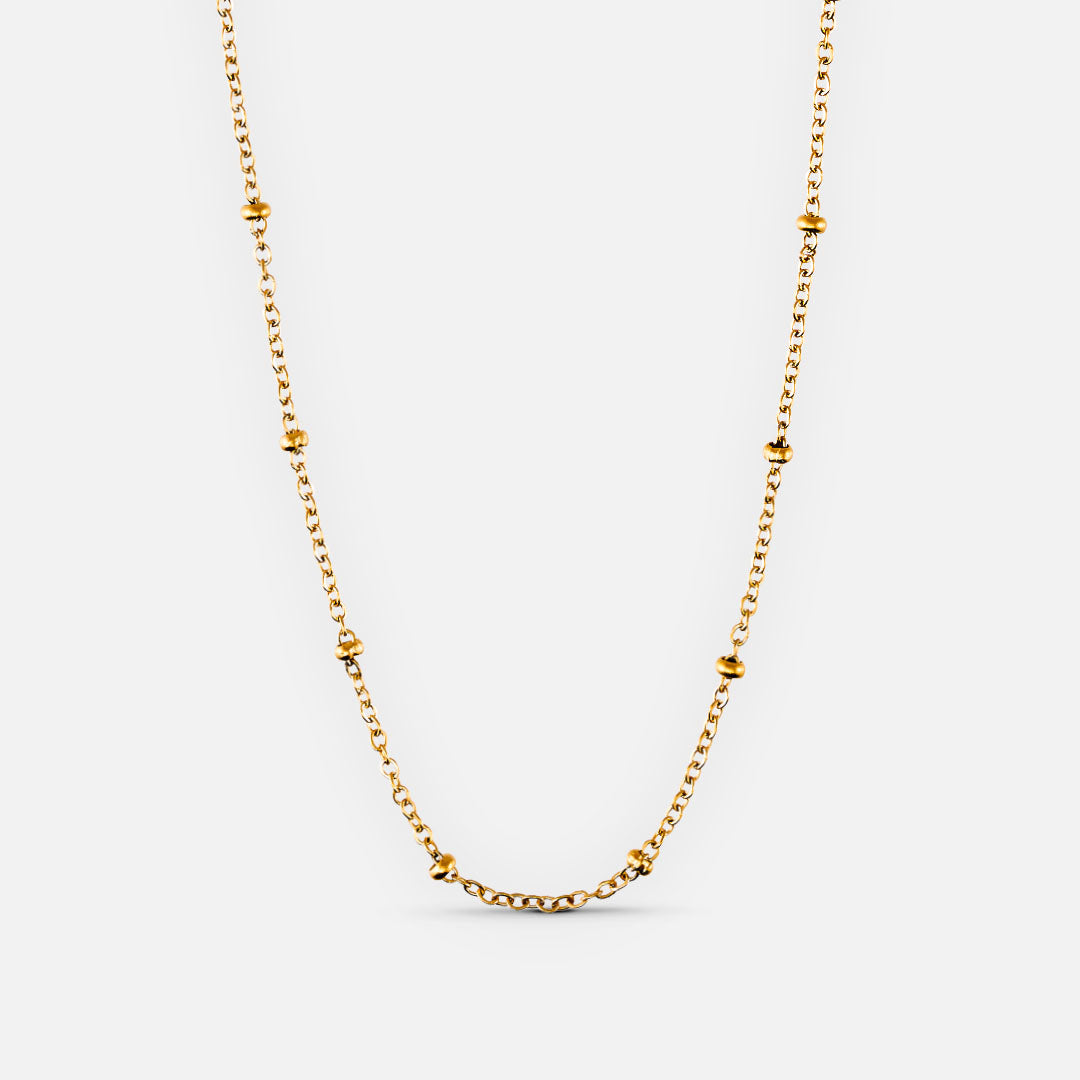 Dots Halskæde 18k Guldbelagt