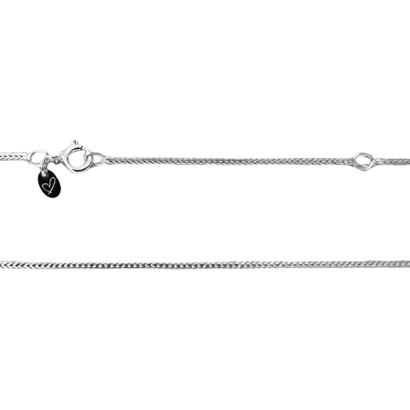 Fox Rævekæde Sølv 55-60-65 Cm