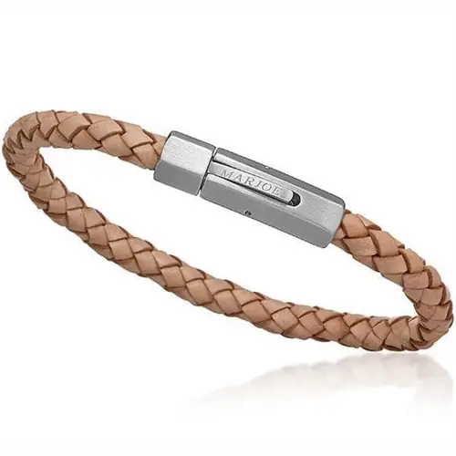 Naturlæder Armbånd  Marjoe