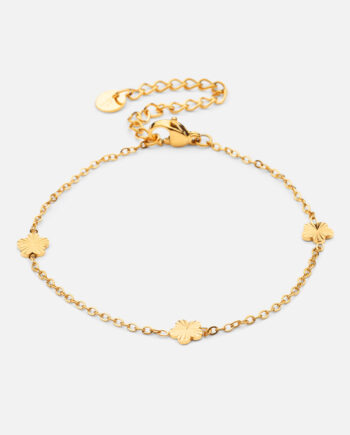 Scattered Flower Armbånd 18k Guldbelagt