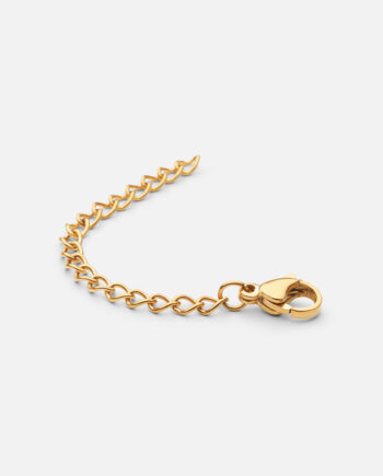 Smykke Forlænger 18k Guldbelagt 5cm