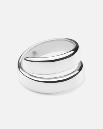 Spin Ring Sølvfarvet