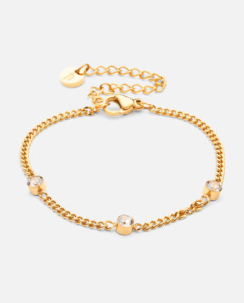 Zirkon Armbånd 18k Guldbelagt