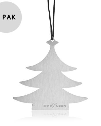 -stk Sølvfarvet Juletræ   Stål