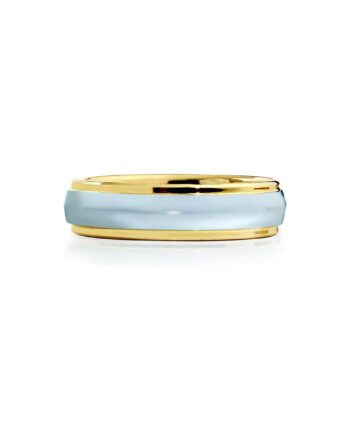 Tungsten Ring Guld   Grå