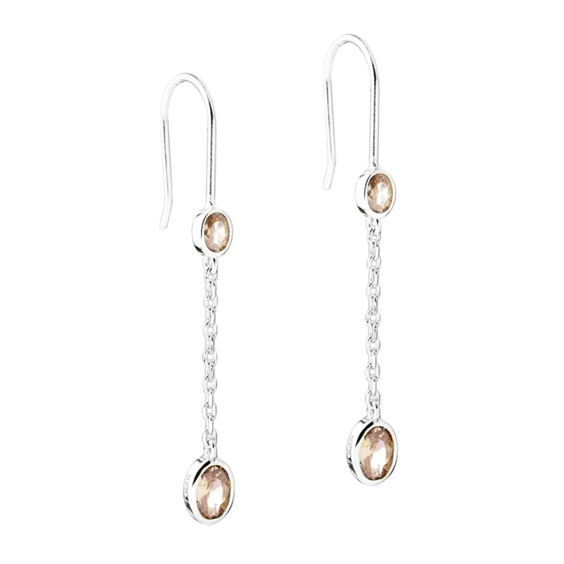 Champella Oval Earthread    Silver