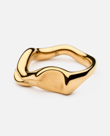 Dune Ring 18k Guldbelagt