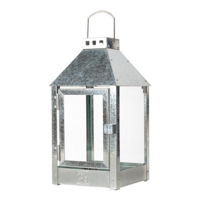 Udendørs Galvaniseret Lanterne    Størrelser  A2 Living Lanterner Til Udendørs året Rundt  Fra 449 Kr  Super Gaveide  Størrelse 12     12     25 Cm