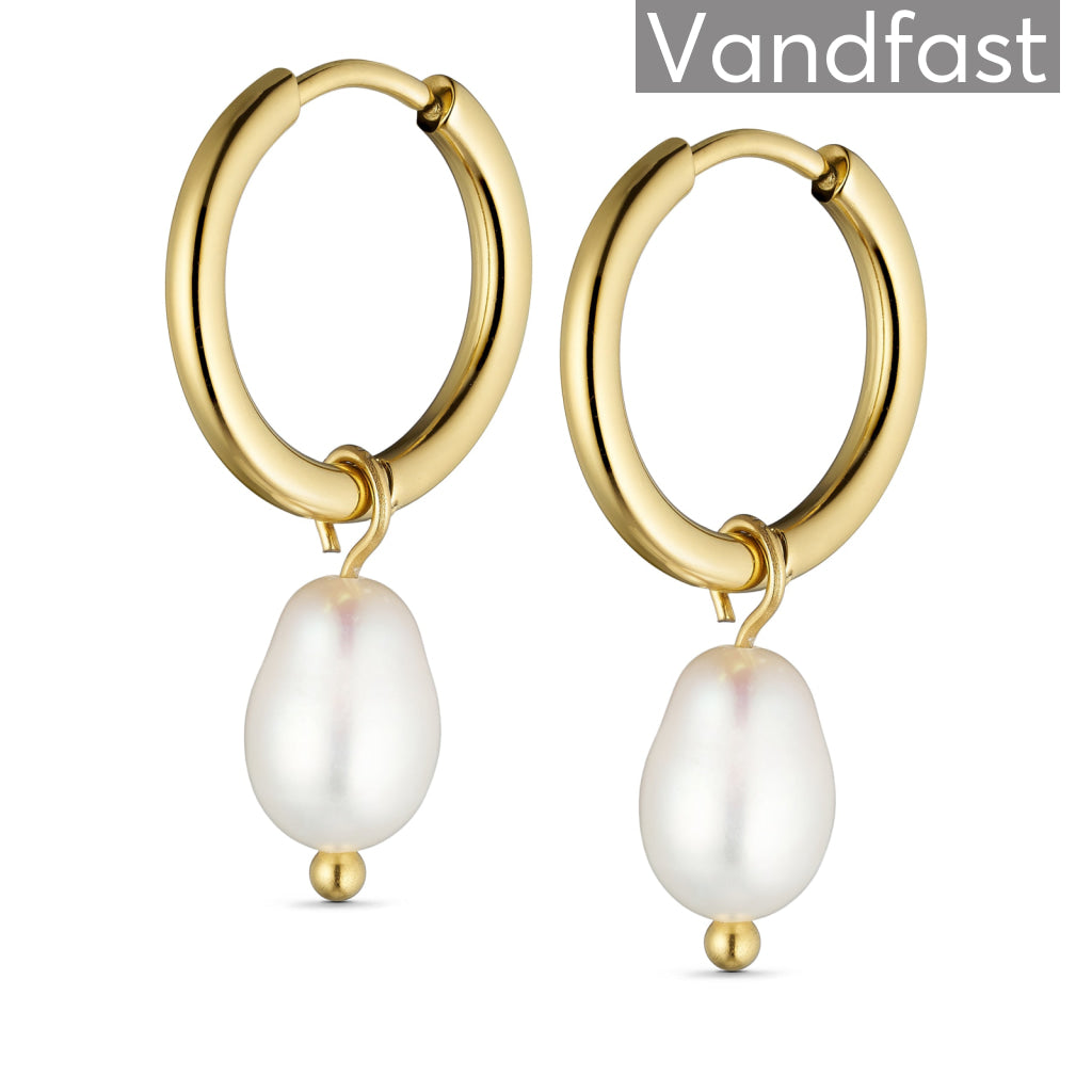 Annebrauner Creole Pearl Every Week øreringe 18k Guldbelagt