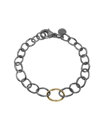 Apollo Slim Golden Link Armbånd