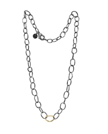 Apollo Slim Golden Link  50cm  Halskæde