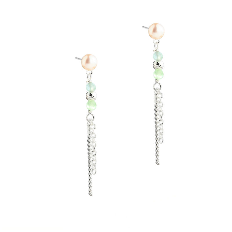 Aqua Breeze Earstud   Silver