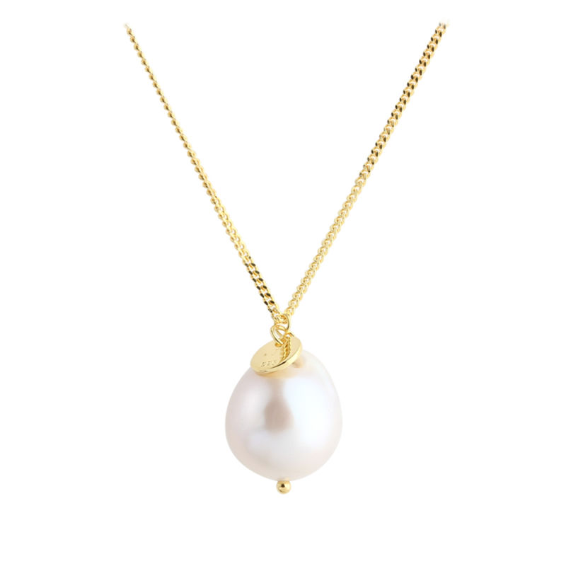 Barok Long Necklace Golden