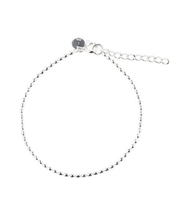 Beanie Bracelet   Silver