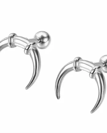 Bf Horn ørering ædelstål Stål