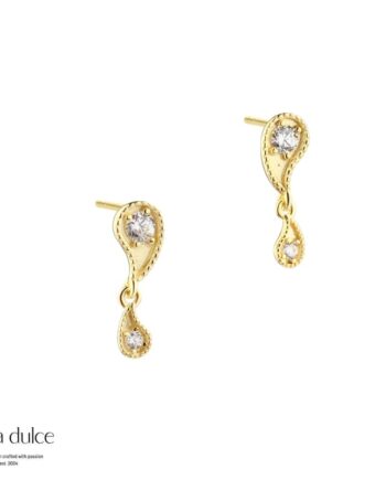 Big Vims Earstud   Golden