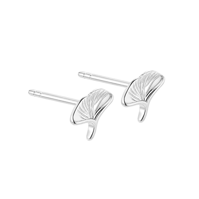 Bilboa Earstud   Silver