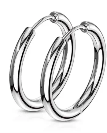 Blank ørering   ædelstål 18mm